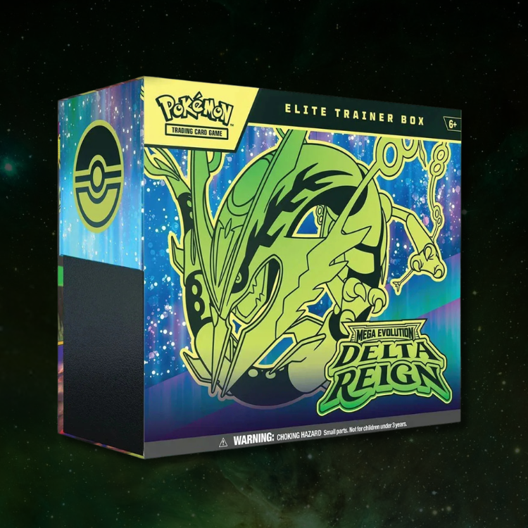 Pokémon TCG: Mega Evolution — Delta Reign Elite Trainer Box (ETB Inglés)