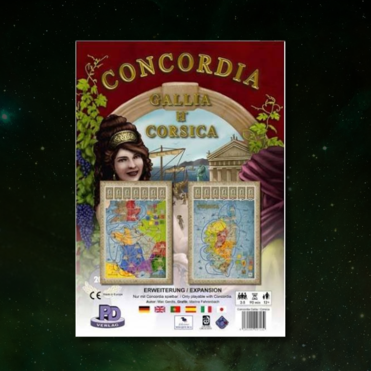 Preventa - Concordia Expansión Gallia y Corsica - Español