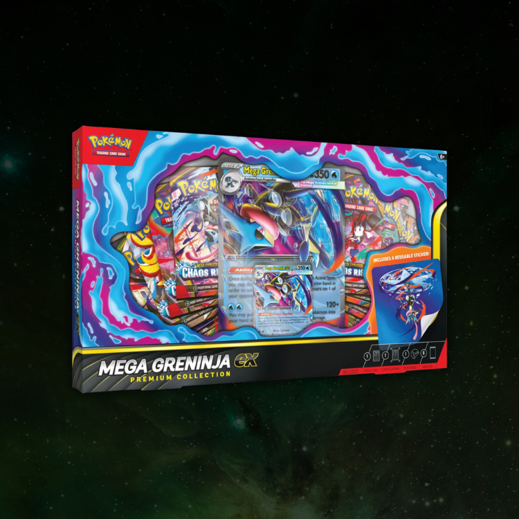 Preventa - Pokemon TCG Mega Greninja ex Premium Collection - English