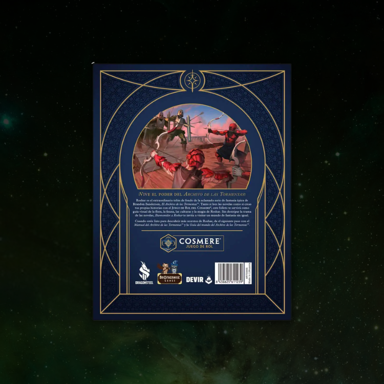 Cosmere RPG: El Archivo de las Tormentas – Bienvenidos a Roshar (Libro Español)