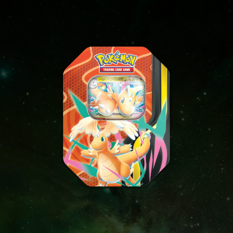 PREVENTA - Pokemon Mega Forces Tin SET 3 LATAS (Q3 2026) English