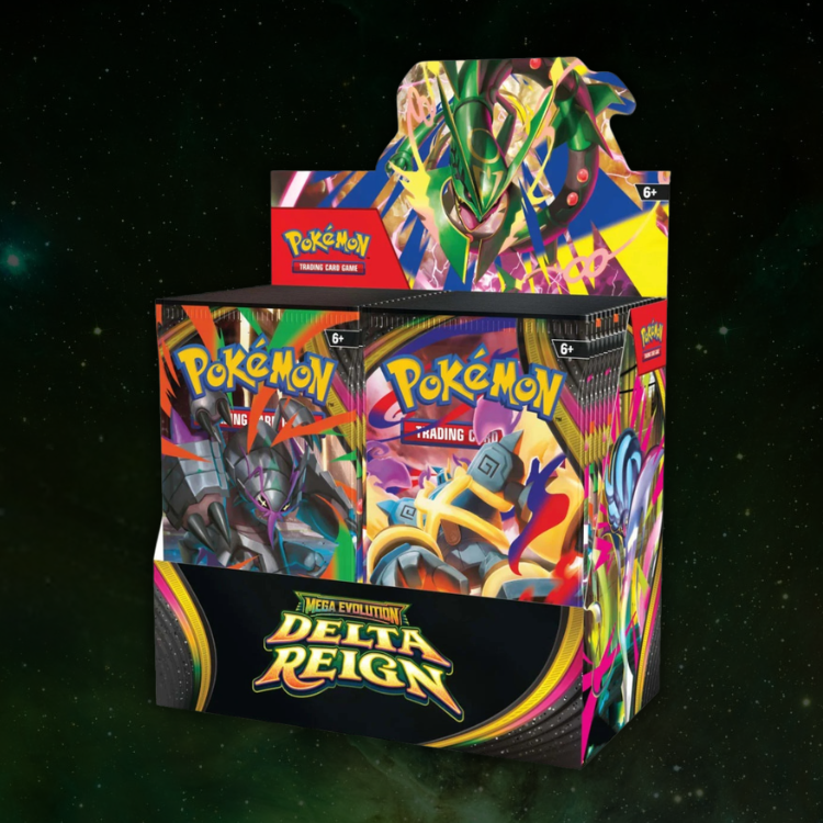Pokémon TCG: Mega Evolution - Delta Reign Booster Display Box (36 Sobres) (Inglés)