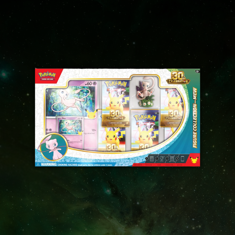 Pokémon TCG 30th Celebration - Figure Collection: Mew (INGLÉS)