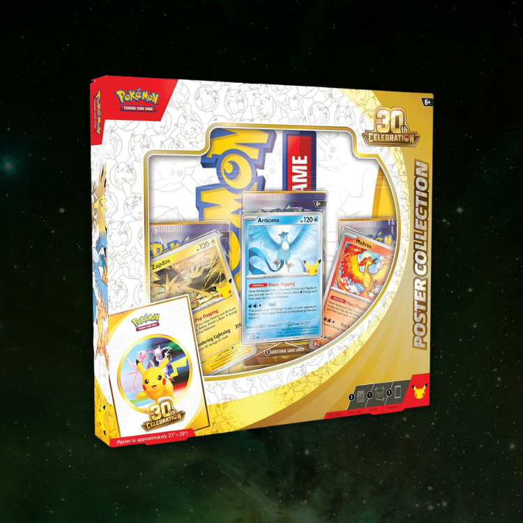 Pokémon TCG 30th Celebration - Poster Collection (INGLÉS)