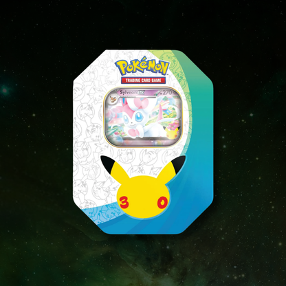 Pokémon TCG 30th Celebration - Sylveon ex Tin (INGLÉS)