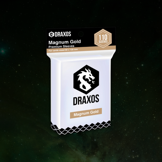 Fundas Draxos Magnum Gold - Dixit (80 x 120 mm)