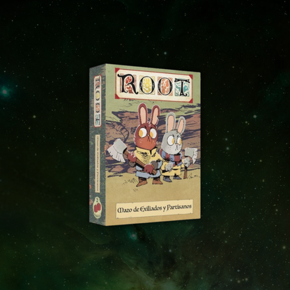 Preventa - Root: Pack de Cartas de Exhiliados y Partisanos - Español