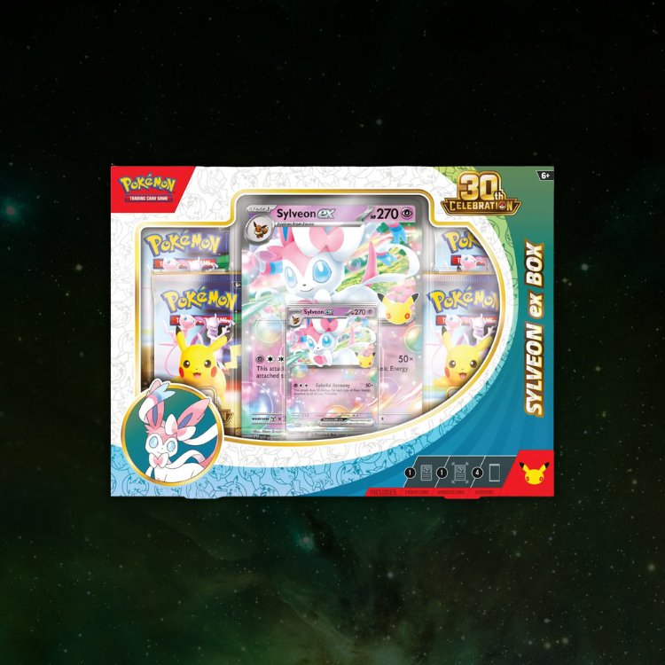Pokémon TCG 30th Celebration - Sylveon Ex Box (INGLÉS)