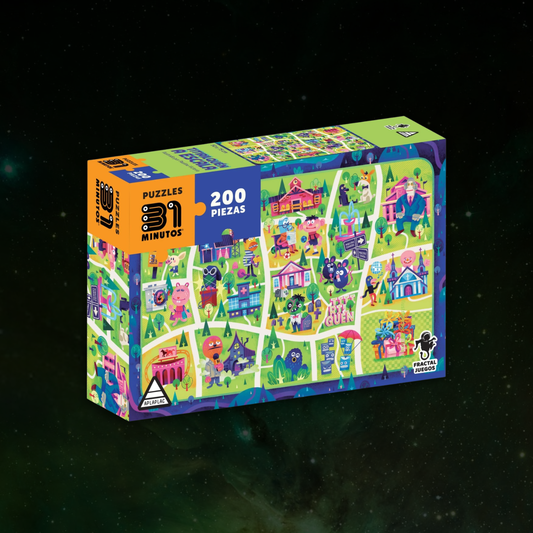Puzzle 200 pcs - Titirilquén a Escala