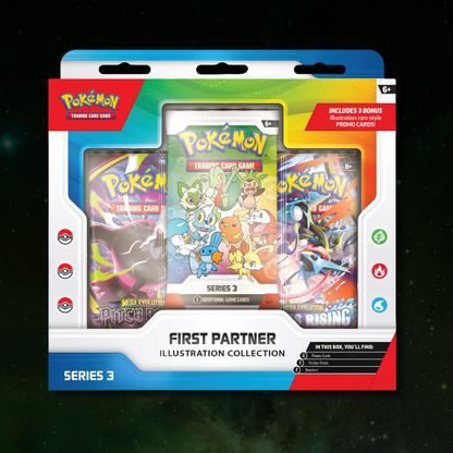 PREVENTA - Pokemon TCG First Partner Illustration Collection (Q3 2026) English