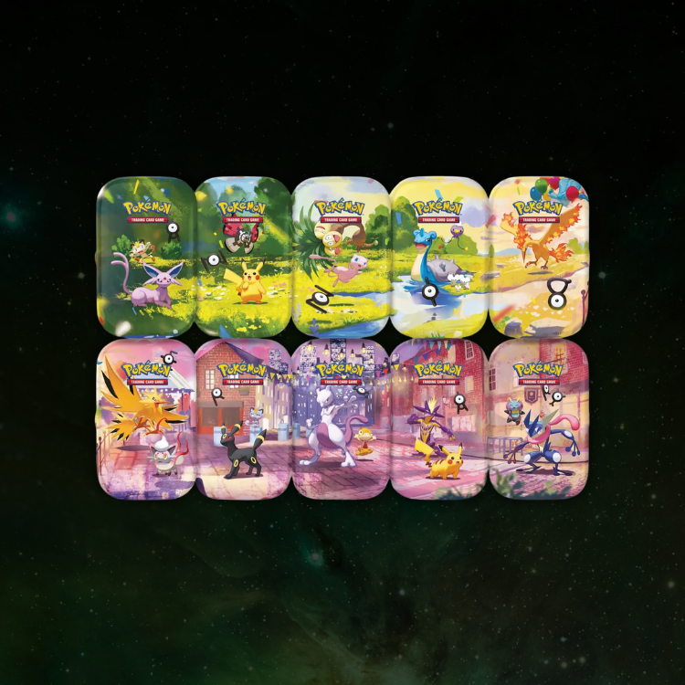 Pokémon TCG 30th Celebration - Mini Tin Pack 10 Latas (INGLÉS)