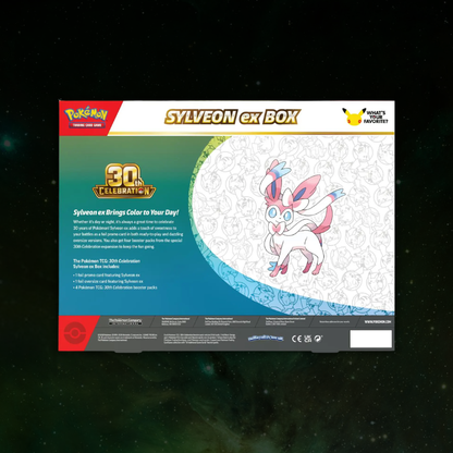 Pokémon TCG 30th Celebration - Sylveon ex Tin (INGLÉS)
