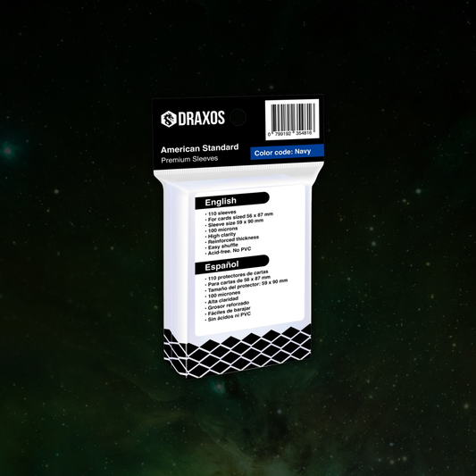 Fundas Draxos American Standard (56 x 87 mm)