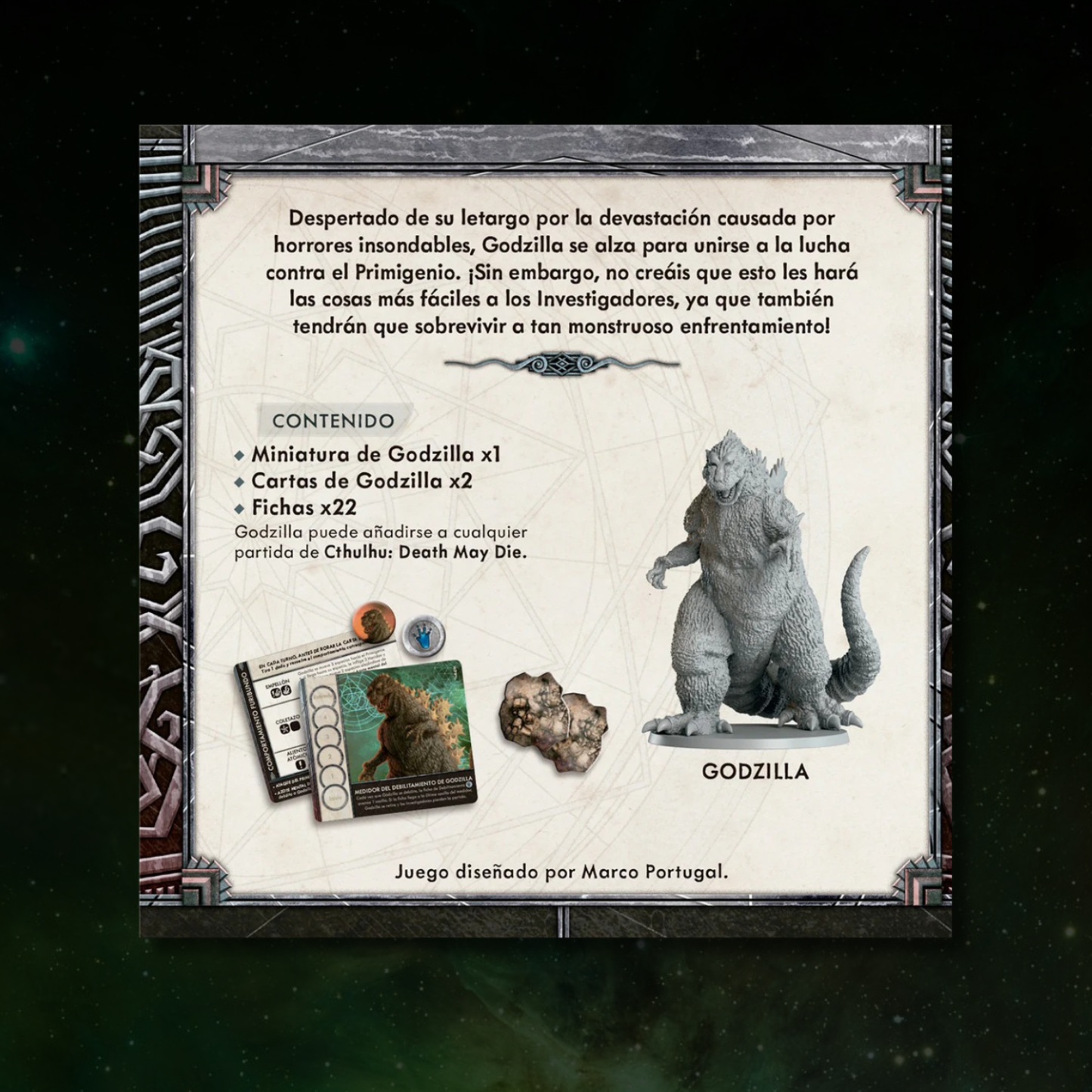 Cthulhu: Death May Die - Godzilla (Expansión de Primigenio - Español)
