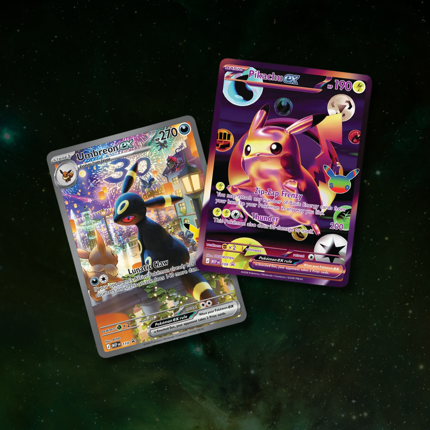 Pokémon TCG 30th Celebration - Ultra Premium Collection UPC Night Out (INGLÉS)