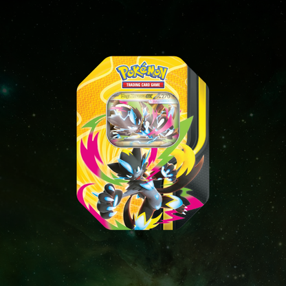 PREVENTA - Pokemon Mega Forces Tin SET 3 LATAS (Q3 2026) English