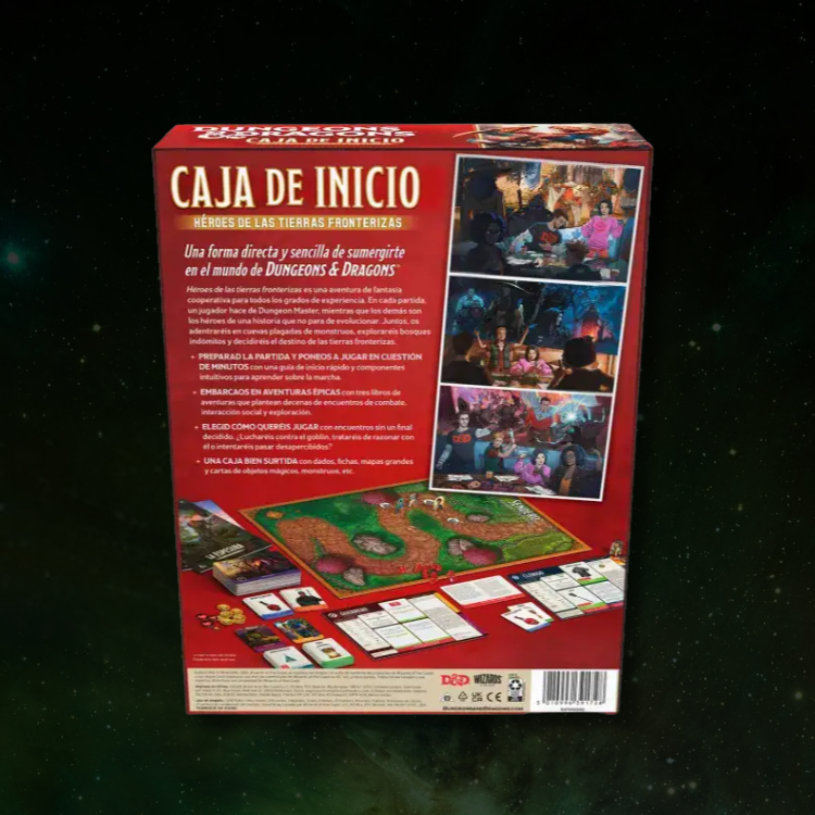 Dungeons and Dragons (Caja de inicio): Héroes de Las Tierras Fronterizas - Español