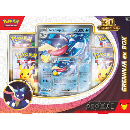 Pokémon TCG 30th Celebration - Greninja Ex Box (INGLÉS)