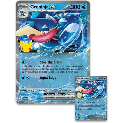Pokémon TCG 30th Celebration - Greninja Ex Box (INGLÉS)