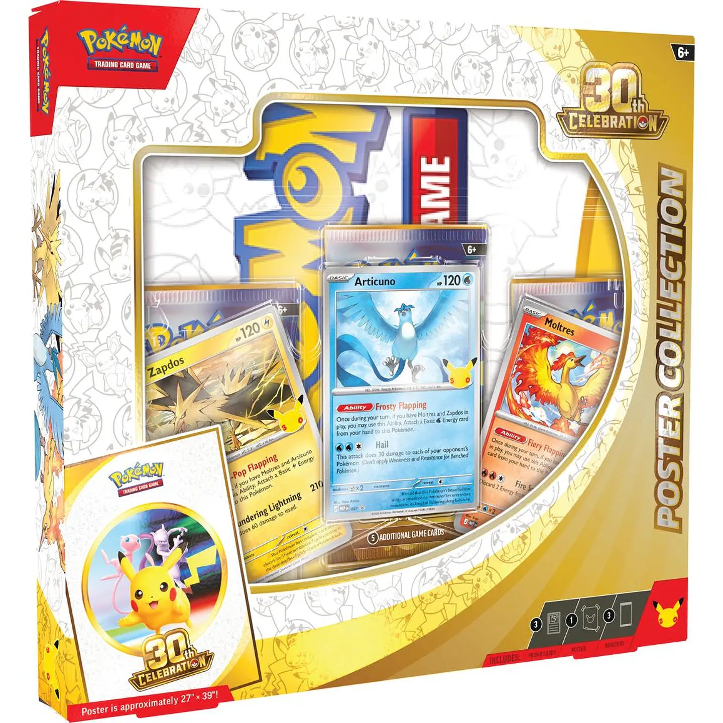 Pokémon TCG 30th Celebration - Poster Collection (INGLÉS)