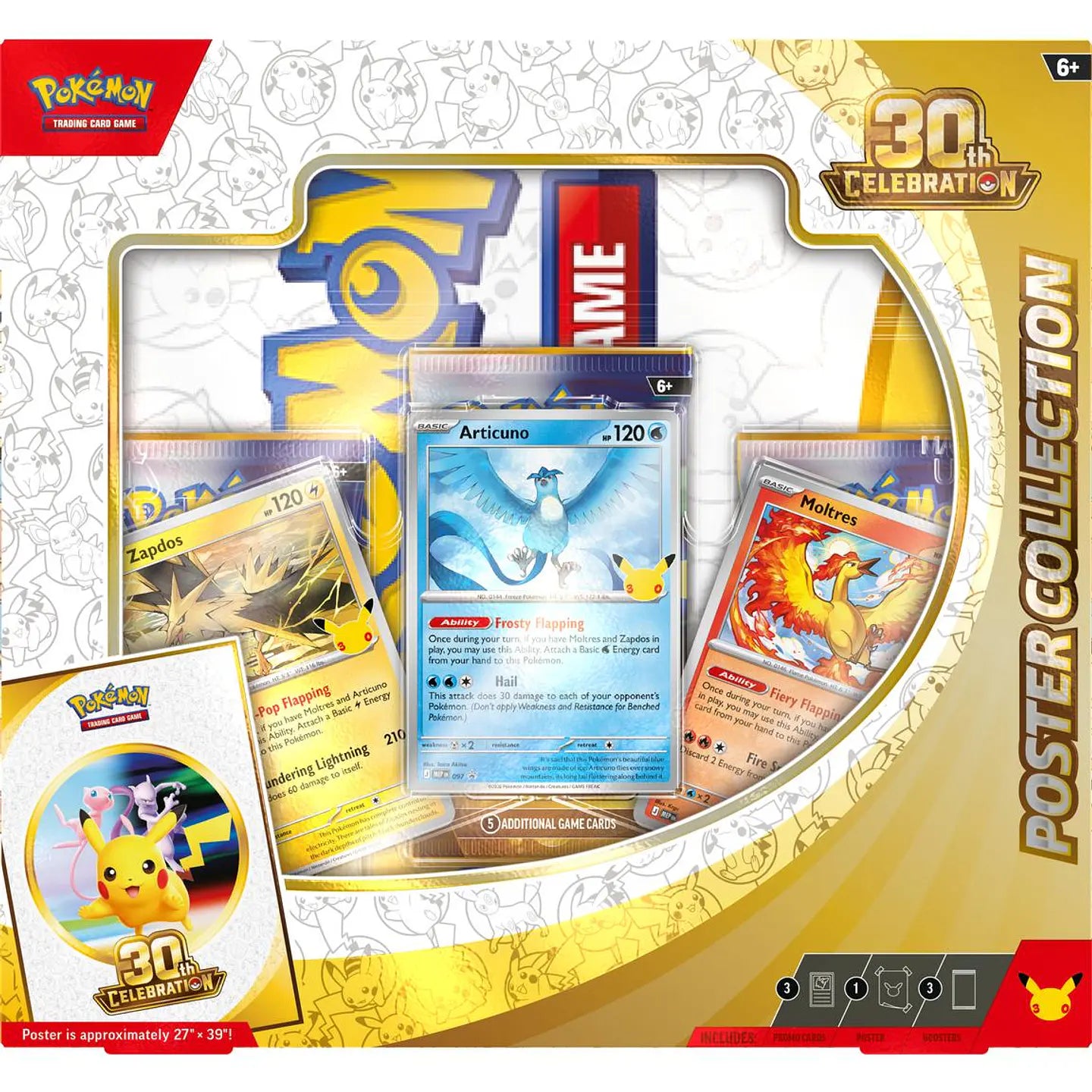 Pokémon TCG 30th Celebration - Poster Collection (INGLÉS)