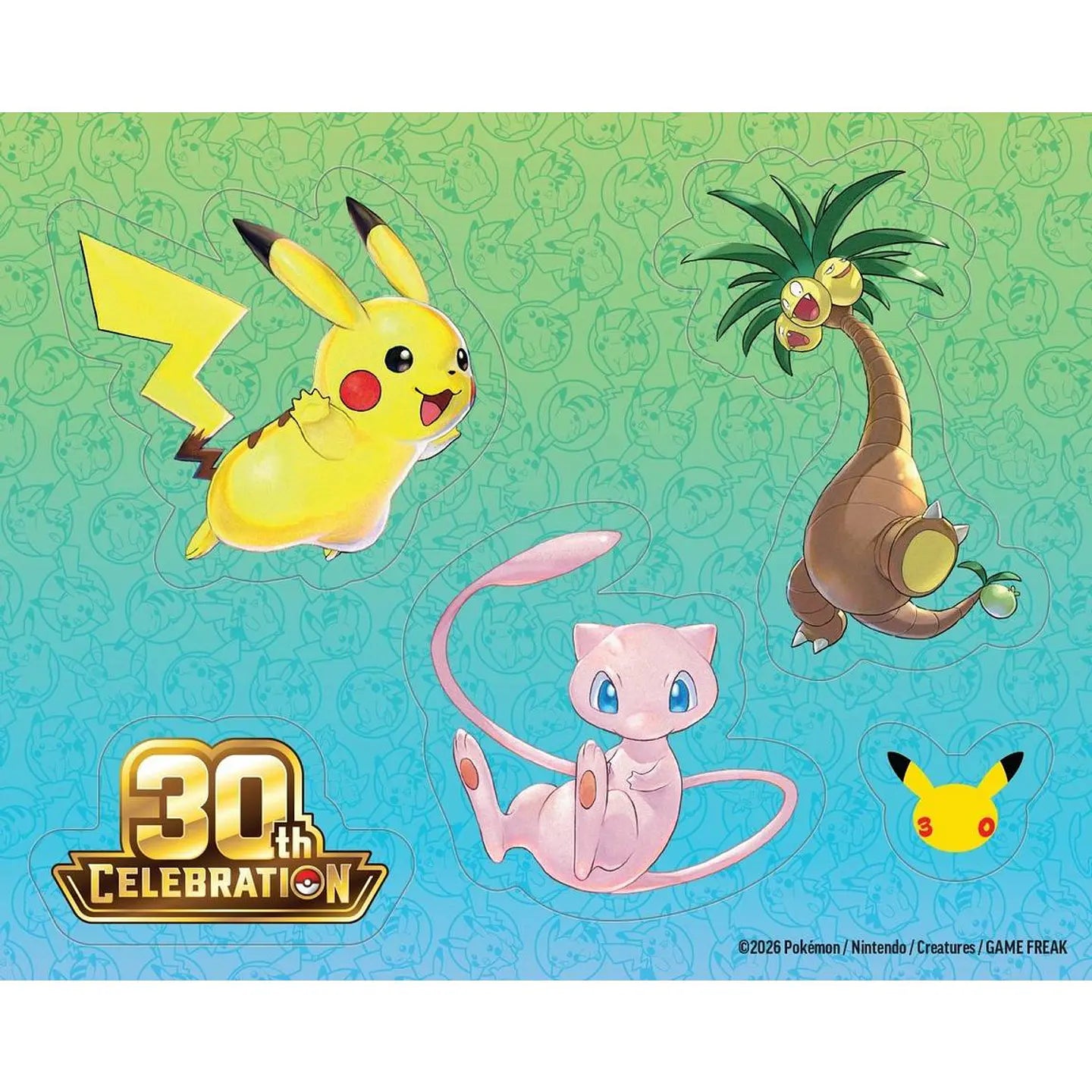 Pokémon TCG 30th Celebration - Tech Sticker Collection: Alolan Exeggutor (INGLÉS)