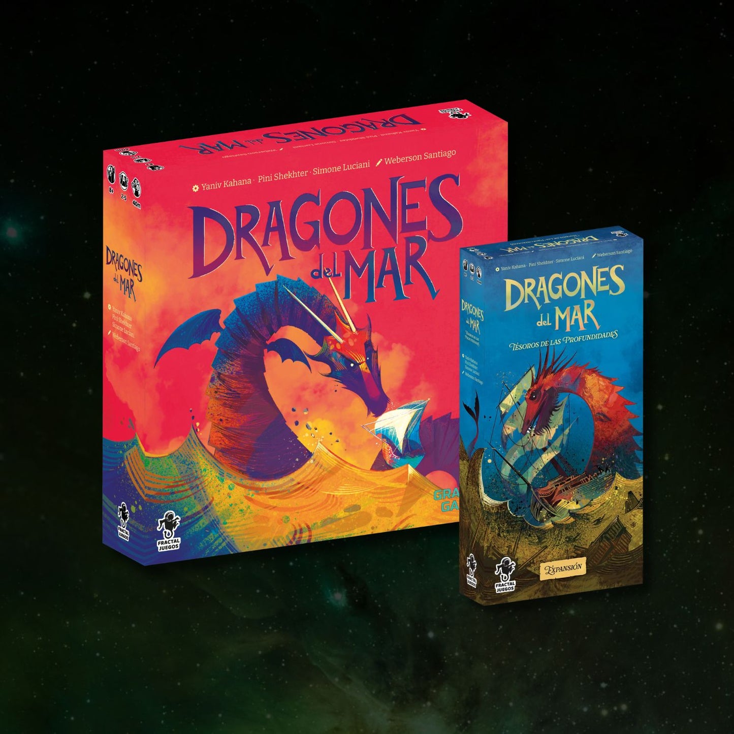 Pack Dragones del Mar + Tesoros de las Profundidades - Español